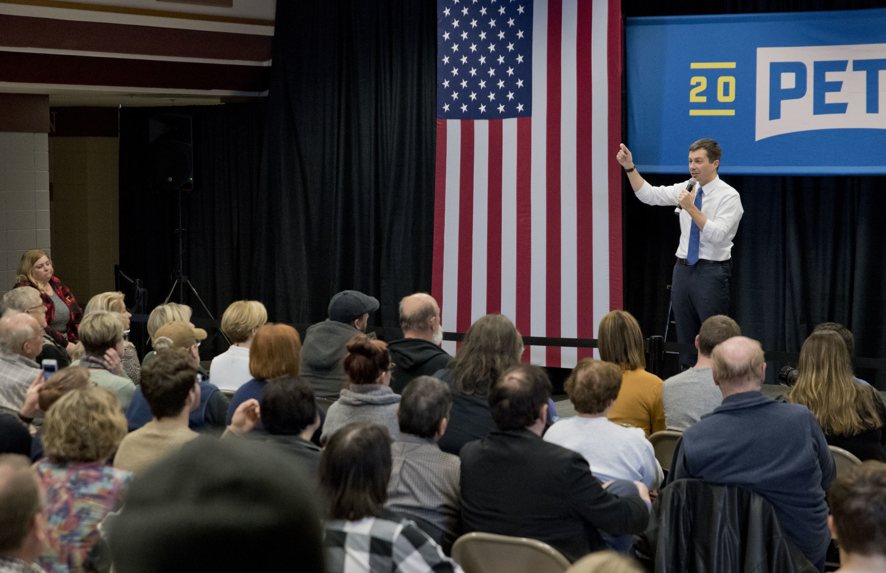Mayor Pete Buttigieg speaks